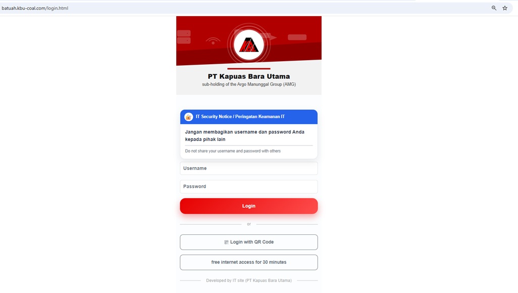 Cyber Security Login Gateway